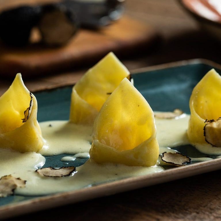 Tortellini Fonduta Delight